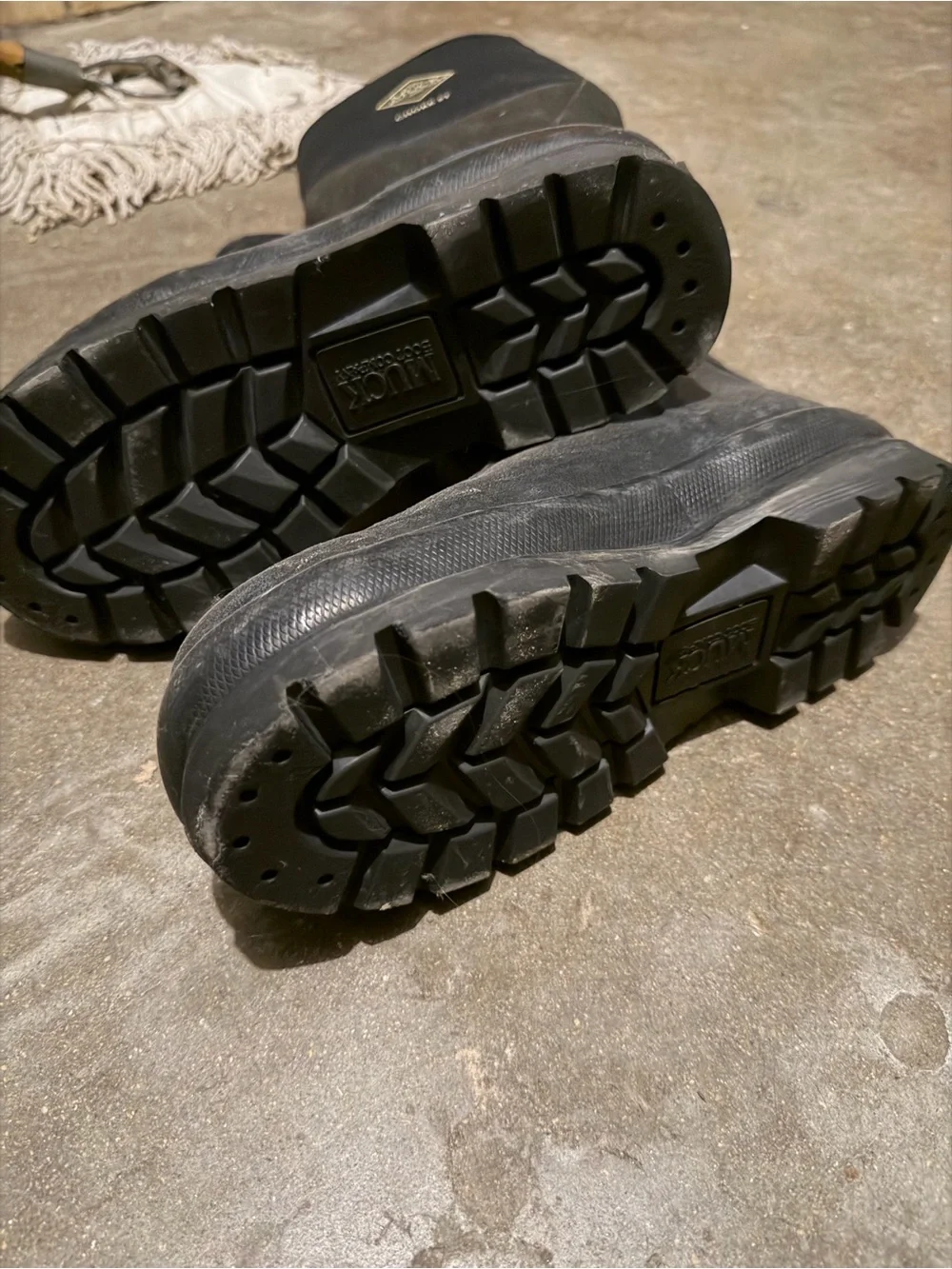 Men's Black Waterproof Work & Rain Boots - Tall Field-Ready Design